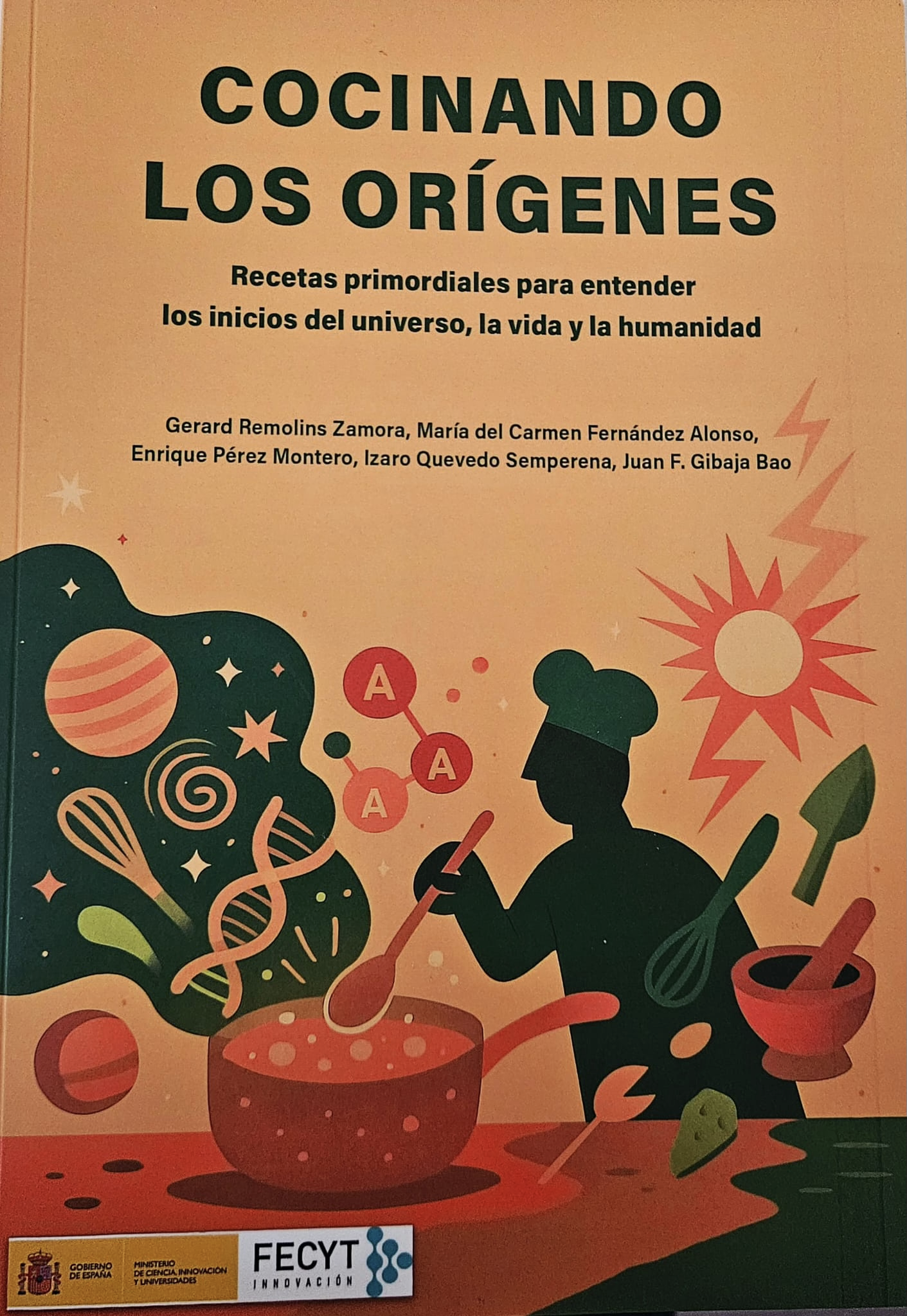 Portada Cocinando los Orígenes